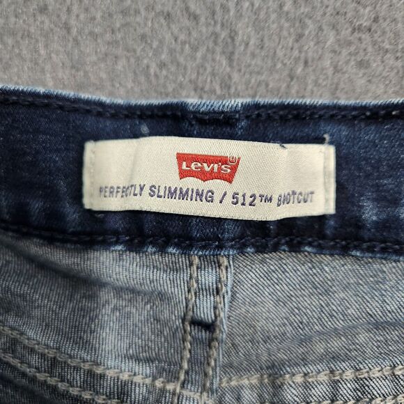 Levi's 512 Women 10 Perfectly Slimming Mid Rise Bootcut Jeans - Picture 6 of 12